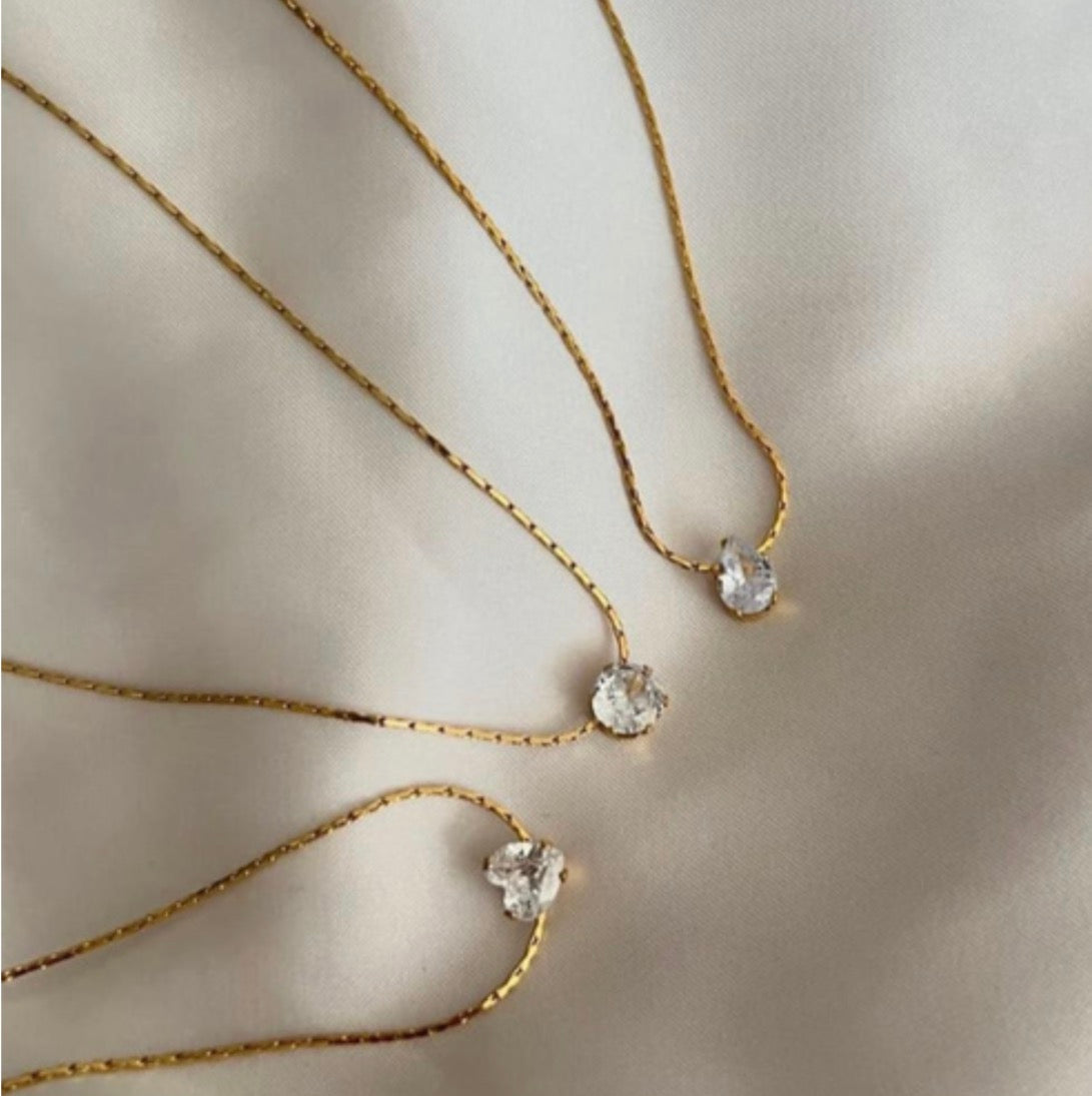 The Aurelia Teardrop Necklace