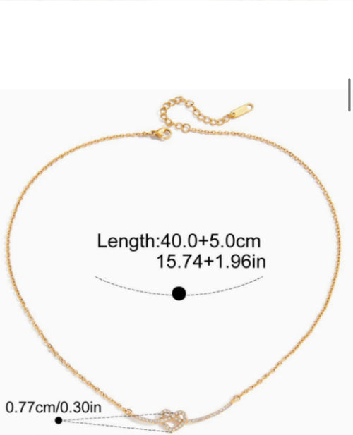 The Amora Twin Heart Necklace
