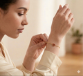 The Red Heart Cord Bracelet