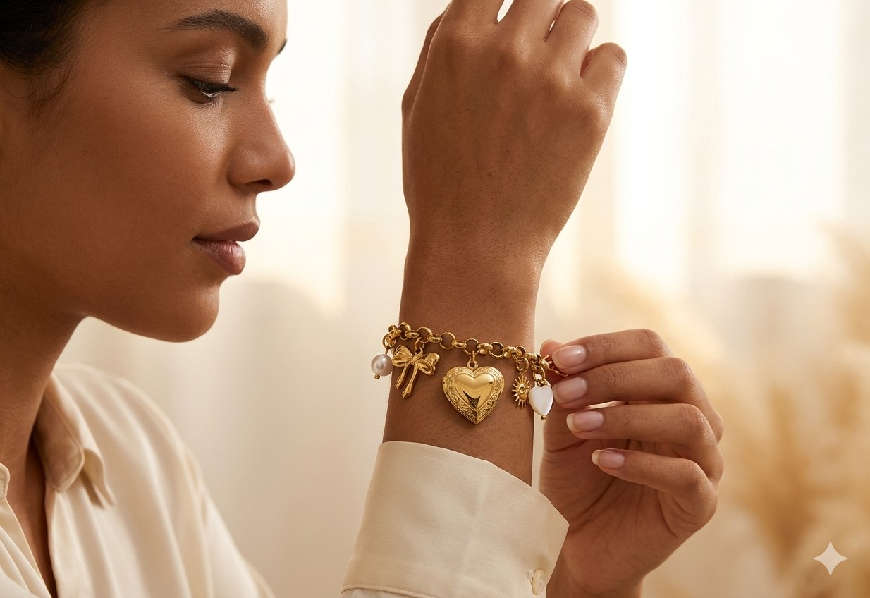 The Chunky Charm Bracelet